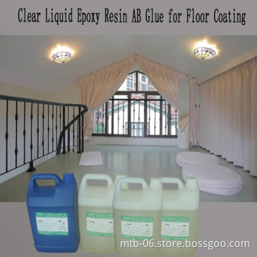 Liquid Coating State and Brush Application Method Epoxy Resin Hardener